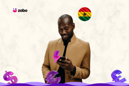 Fastest way to send money to Ghana from USA, UK and Europe with Zobo