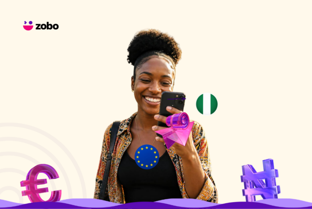Money transfer to Nigeria from Europe with Zobo